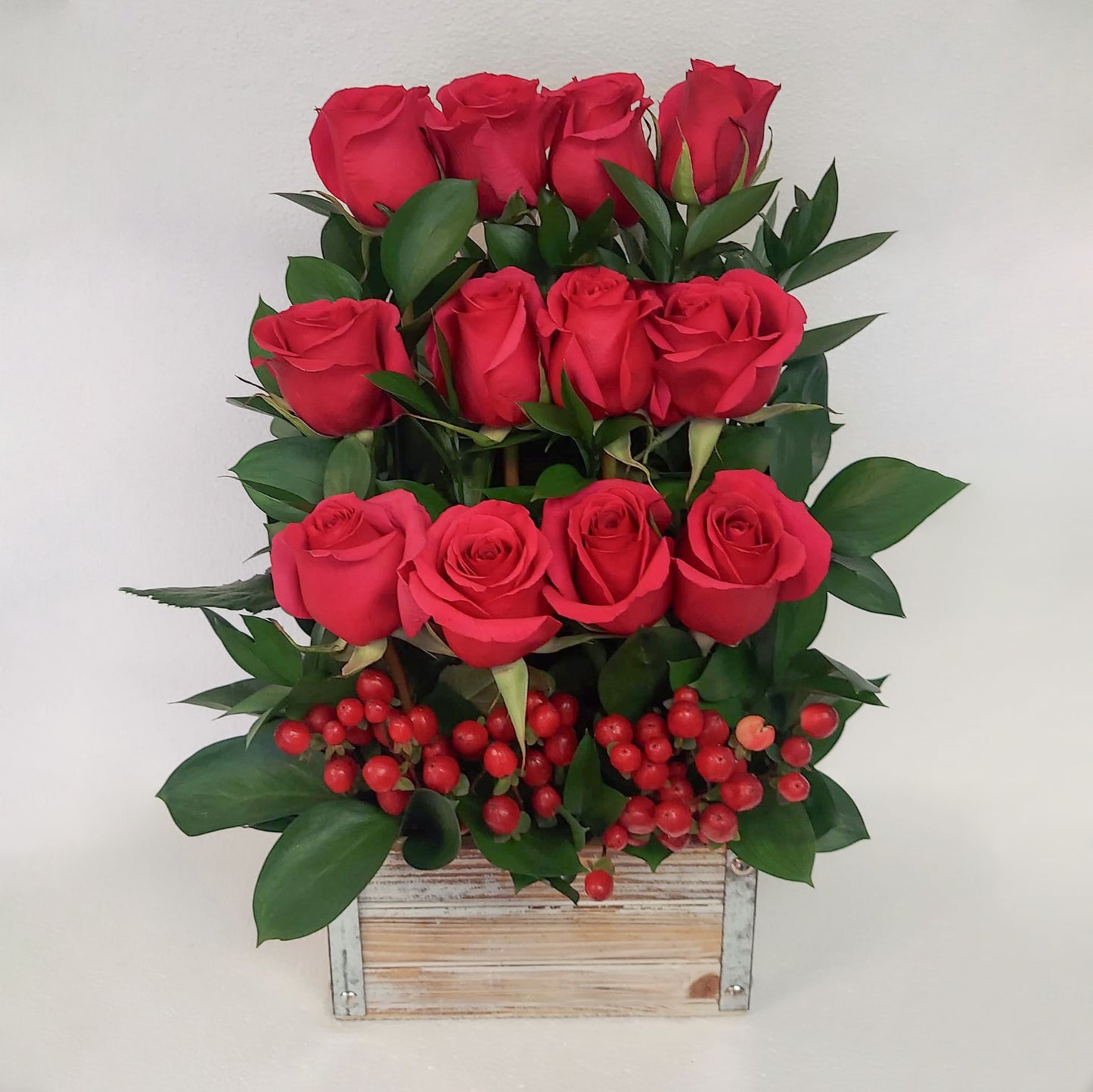 Fiery Love Roses