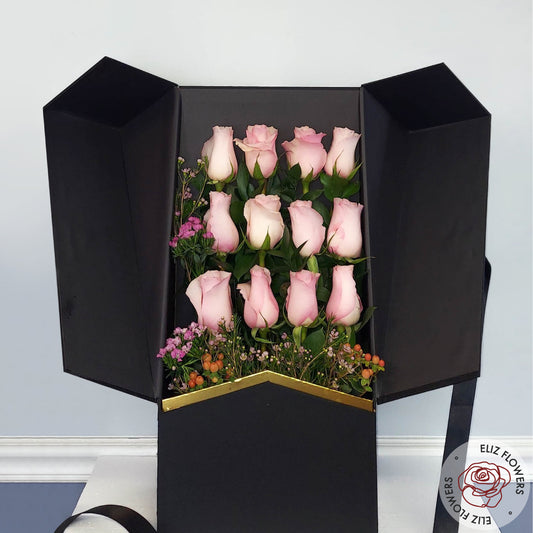 Dozens Roses in a Box